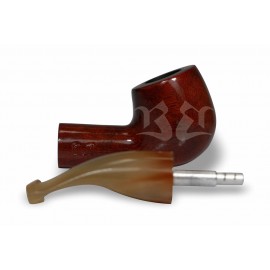 Cachimbo Bertoldi Elite Mini Vermelho com Filtro Permanente